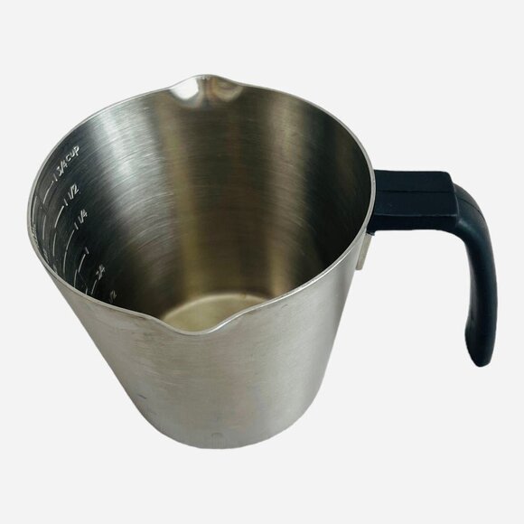 Measuring Jug 2 Cups Stainless Steel Measuring Cup Barista Milk Pitcher - Picture 5 of 5
